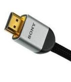 Cabo Hdmi Sony dourado